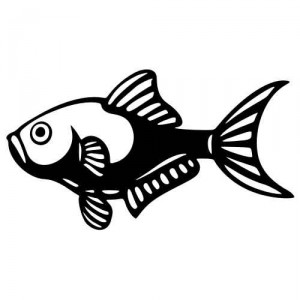 Aufkleber Fish 11