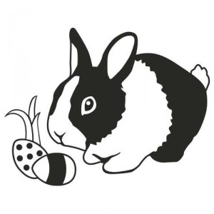 Aufkleber Ostermotiv 01