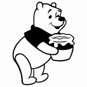 Folienaufkleber Winnie Pooh