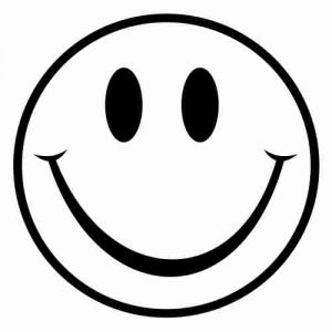 Folienaufkleber Smilie 02