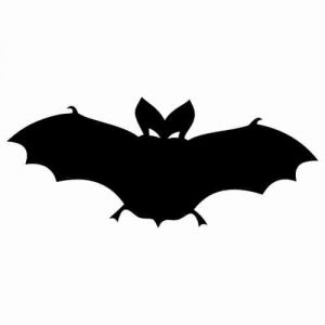 Folienaufkleber Fledermaus 03