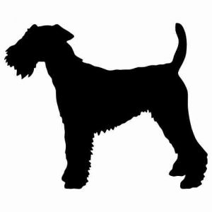 Aufkleber Hund Welsh Terrier