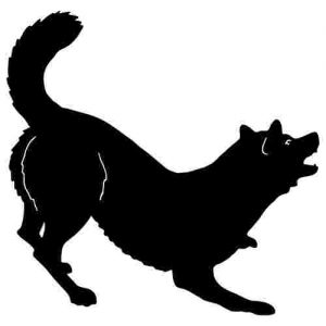 Aufkleber Hund Deutscher Schferhund 4