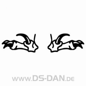 Aufkleber Krallen 015