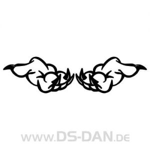 Aufkleber Krallen 032