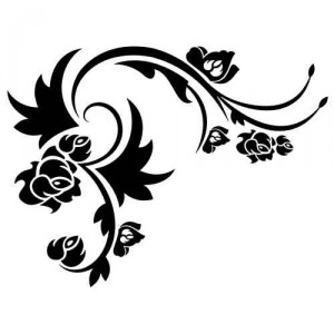 Folienaufkleber Chinese Floral Designs 29