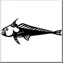 Aufkleber Fish 04