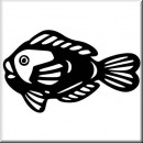 Aufkleber Fish 14