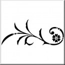 Dekoaufkleber Scroll Designs 028