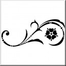 Dekoaufkleber Scroll Designs 031