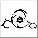 Dekoaufkleber Scroll Designs 047