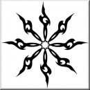 Auto Aufkleber Tribal 033