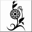 Folienaufkleber Floral Designs II 024
