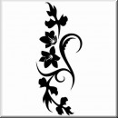 Folienaufkleber Floral Designs II 040
