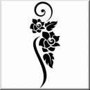 Folienaufkleber Floral Designs II 044