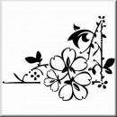 Folienaufkleber Floral Designs IV 019