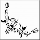 Folienaufkleber Floral Designs IV 022