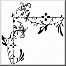 Folienaufkleber Floral Designs IV 023
