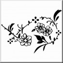 Folienaufkleber Floral Designs IV 039