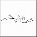 Folienaufkleber Floral Designs III 003