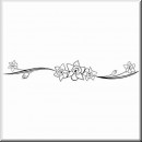 Folienaufkleber Floral Designs III 007