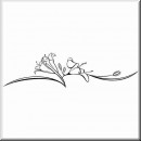 Folienaufkleber Floral Designs III 009