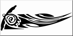 Auto Aufkleber Beach- und Hawaii Designs 1C 08