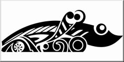 Auto Aufkleber Beach- und Hawaii Designs 1C 45