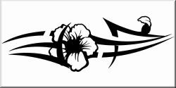 Auto Aufkleber Beach- und Hawaii Designs 1C 52