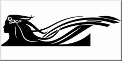Auto Aufkleber Beach- und Hawaii Designs 1C 56