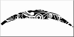 Auto Aufkleber Beach- und Hawaii Designs 1C 64