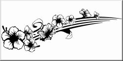 Auto Aufkleber Beach- und Hawaii Designs 1C 67