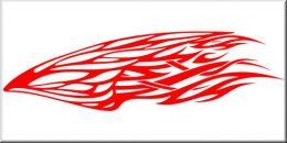 Tribal Aufkleber Wing Flames 20