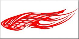 Tribal Aufkleber Wing Flames 29