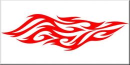 Tribal Aufkleber Power Flames 06