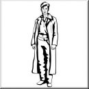 Aufkleber Western Figur Cowboy 15