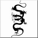 Auto Aufkleber Tribal Drache 25