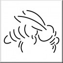 Folienaufkleber Motiv Wespe