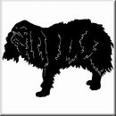 Aufkleber Hund King Charles Spaniel