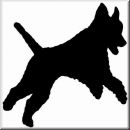 Aufkleber Hund Pudel 6