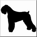 Aufkleber Hund Black Russian Terrier 2