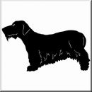 Aufkleber Hund Czesky Terrier