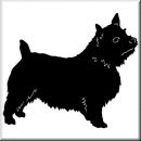 Aufkleber Hund Norwich Terrier