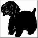 Aufkleber Hund Sealyham Terrier