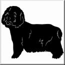 Aufkleber Hund West Highland White Terrier