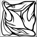 Aufkleber Rectangle Floral Designs 026