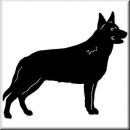 Aufkleber Hund Australien Kelpie