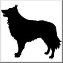 Aufkleber Hund Belgian Shepherd 2