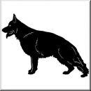 Aufkleber Hund Deutscher Schferhund 6