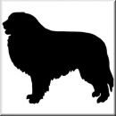 Aufkleber Hund Great Pyrenees